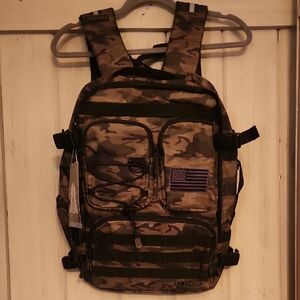 Runs Deep Tactical Camouflage Backpack